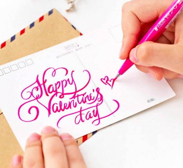 Фломастер-кисть Brush Sign Pen, 2 мм, цвет: зеленый, Pentel — картинка 8