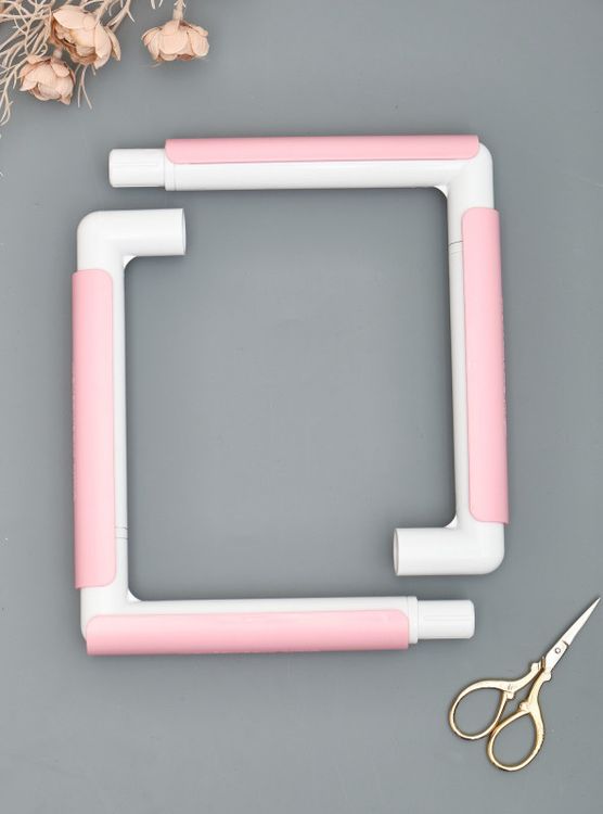 Пяльцы с клипсами 20х20 (Q-snap), CALIN — картинка 2