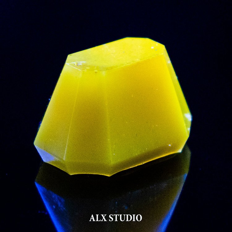 Краситель для эпоксидной смолы желтый, 20 г, ALX Studio — картинка 2