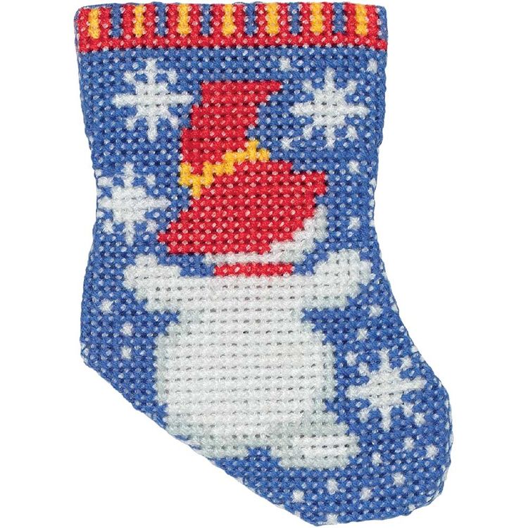 Набор для вышивания «Носочек со снеговиком» — картинка 2