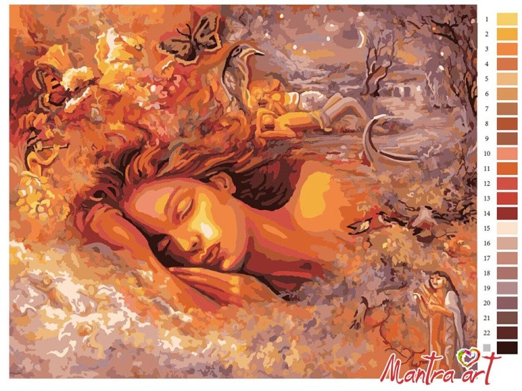 Картина по номерам «Сновидение» — картинка 2