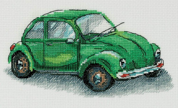Набор для вышивания «Зеленая машина»