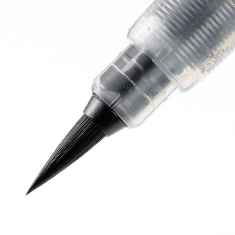 Кисть художественная Brush Pen, картридж, PENTEL — картинка 2