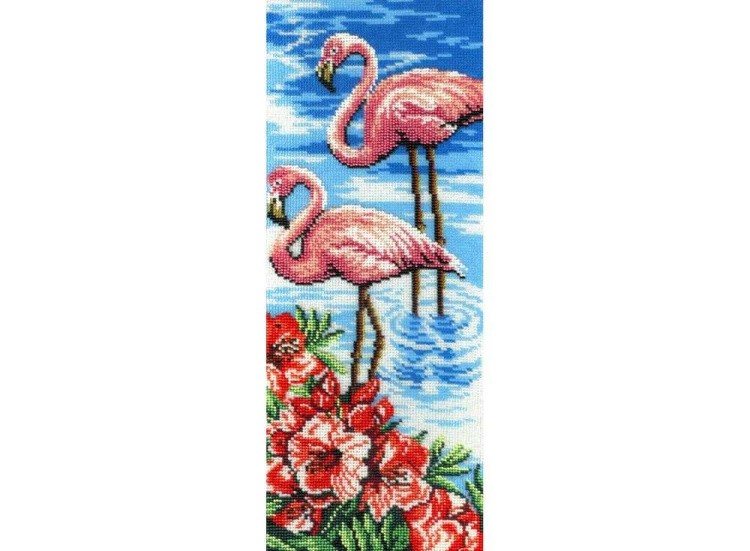 Набор вышивки бисером «Фламинго»