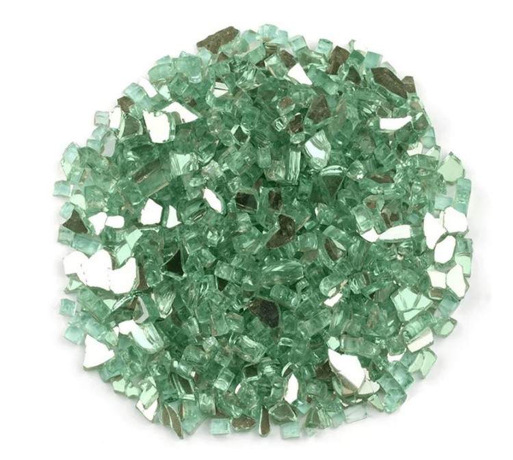 Стеклянная крошка Premium Reseda, 500г — картинка 2