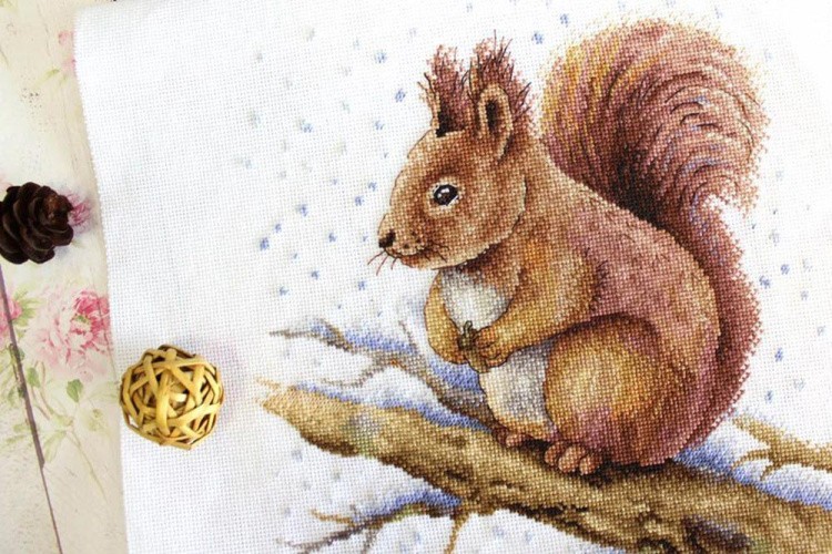 Набор для вышивания «Пушистая красавица» — картинка 4