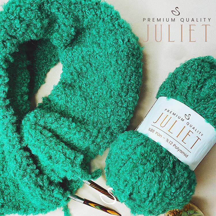 Пряжа NAKO JULIET (Нако Джульет) (12111), китайская капуста, 5 шт. по 100 г — картинка 3