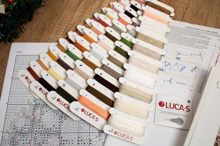 Набор для вышивания «Санта с Ёлкой» — картинка 6