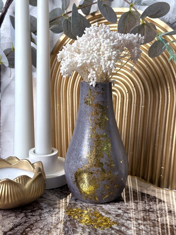 Силиконовый молд - Ваза, h 12,5 см, 1 шт. — картинка 2