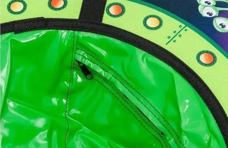 Детская зимняя ватрушка тюбинг для катания 70 см — картинка 8