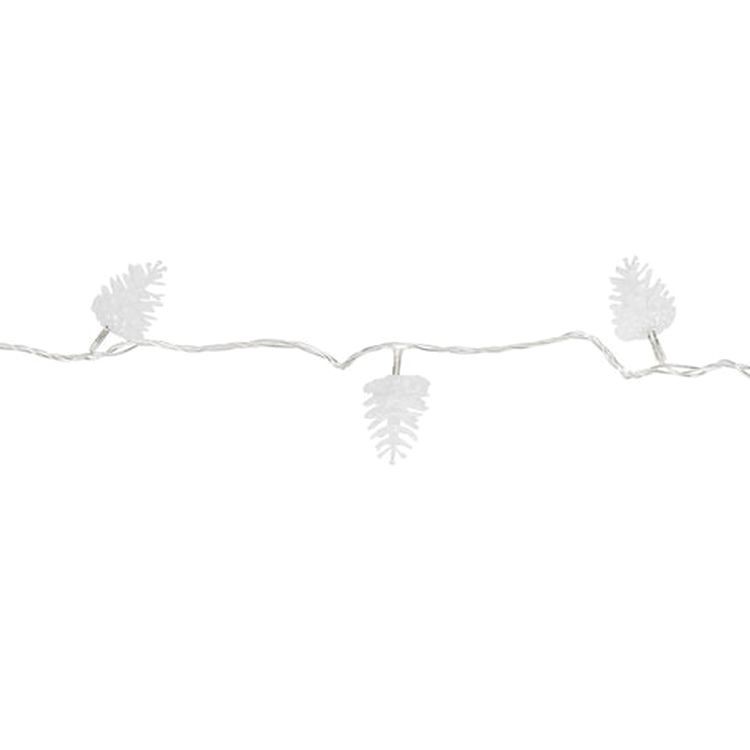 Электрогирлянда светодиодная «Шишки», 30 ламп, 4,3 м, многоцветная — картинка 3