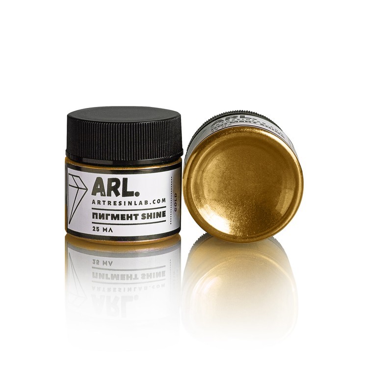 Пигмент SHINE GOLD, золото 25 мл, Art Resin LAB — картинка 2