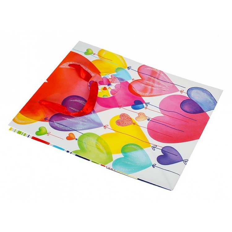 Подарочный пакет «Воздушные шары розовые» — картинка 5