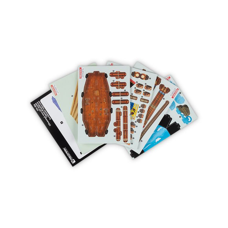 Сборная модель REZARK «Китайский парусник» — картинка 2