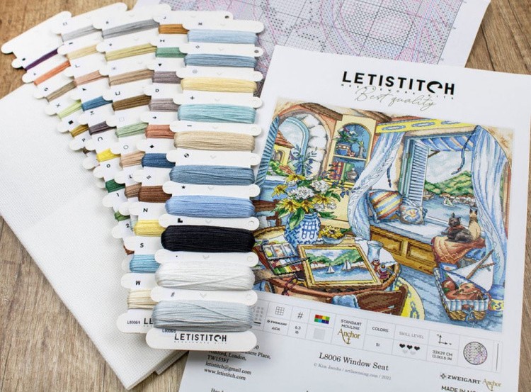 Набор для вышивания «Window Seat» — картинка 3