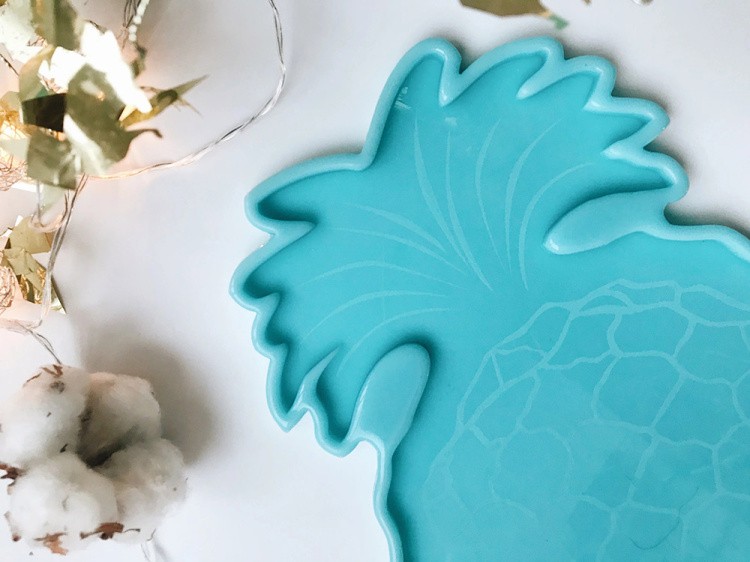 Модель №76 Силиконовый молд Ананас, поднос 34х20 см, Craftsmen.store — картинка 3