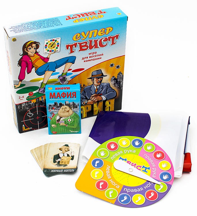 Набор игр. Супер-твист + Мафия — картинка 3