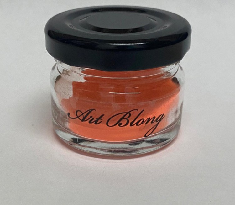 Люминофор №5 Оранжевый (15 г) (светящийся порошок), Art Blong — картинка 4