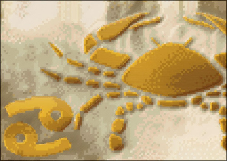 Алмазная вышивка «Рак» — картинка 2