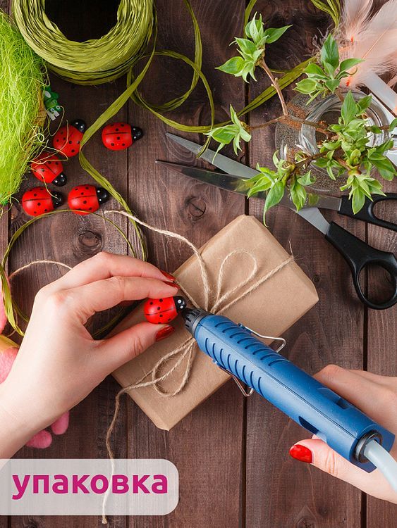 Клей для клеевого пистолета прозрачный Maxwell Glue d 7,2 мм, L 210 мм,10 шт. — картинка 4