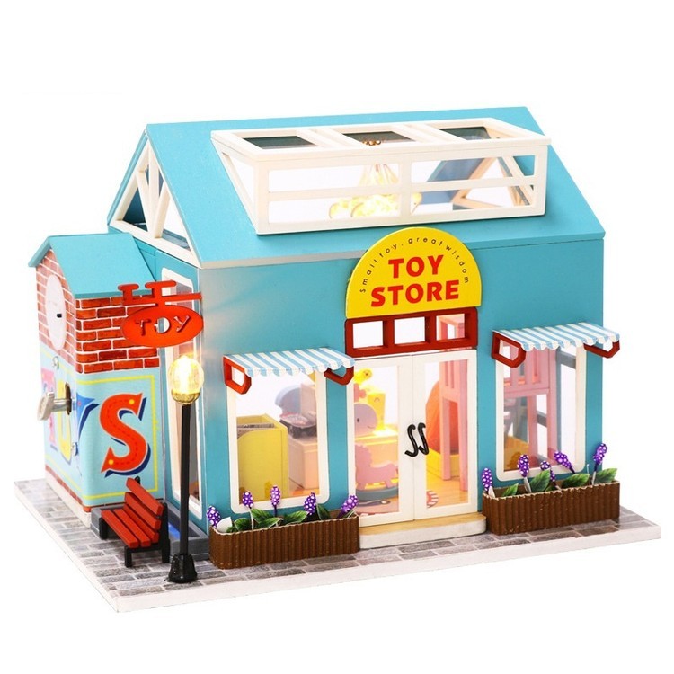 Набор для создания миниатюры (румбокс) «Магазин игрушек»
