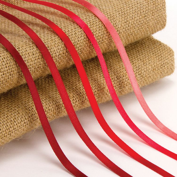 Лента атласная, ширина 6 мм, красный спектр, набор 5 цветов по 23 м, Brauberg — картинка 3