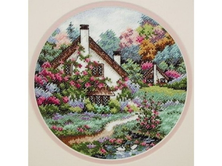 Набор для вышивания «Домик в саду»