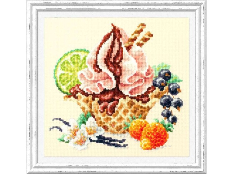 Набор для вышивания «Ванильное мороженое» — картинка 2