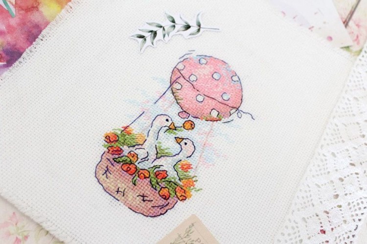 Набор для вышивания «Романтичный полёт» — картинка 3