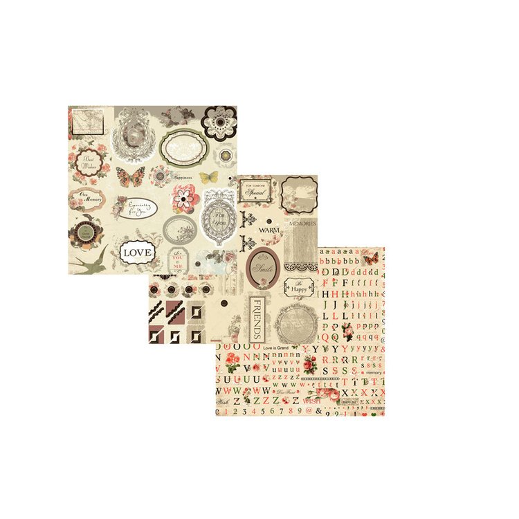 Набор бумаги «Вальс цветов» — картинка 7