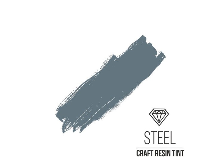 Краситель для смолы и полимеров стальной 10 мл, CraftResinTint — картинка 2