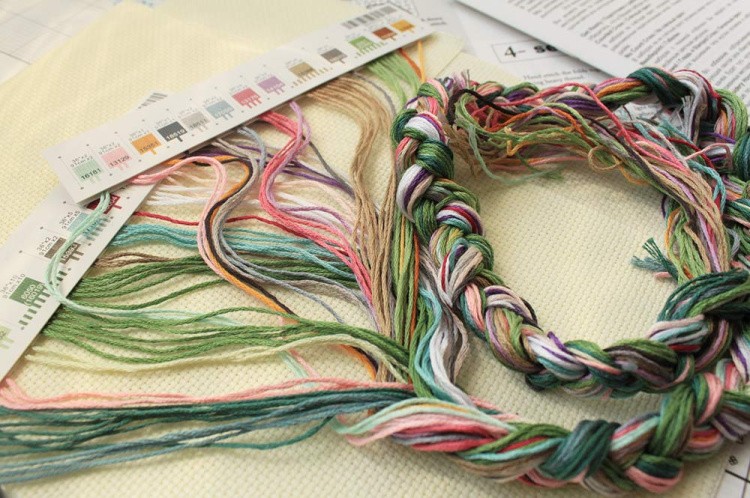 Набор для вышивания «Трио полевых цветов» — картинка 5