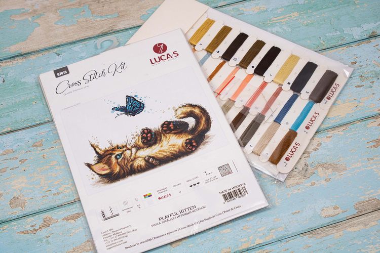 Набор для вышивания «Игривый котёнок» — картинка 2