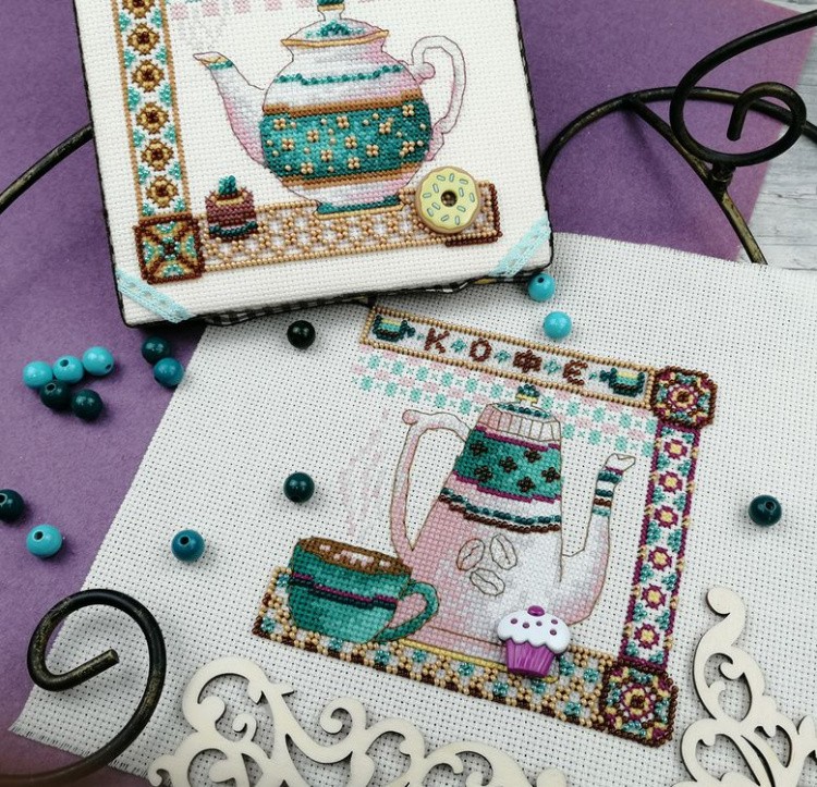 Набор для вышивания «Кофейник» — картинка 5