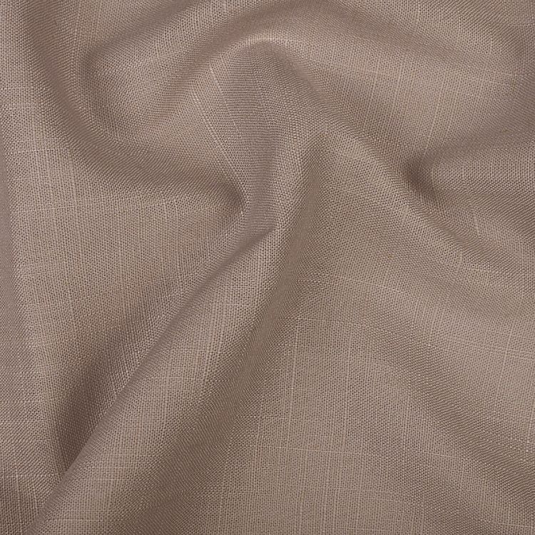 Ткань льняная, 1 м x 140 см, 190 г/м², цвет: жемчуг, TBY — картинка 2