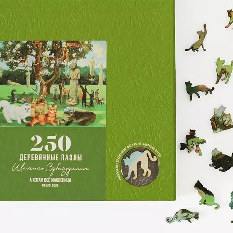 Деревянные пазлы DAVICI «А котам всё масленица» — картинка 11