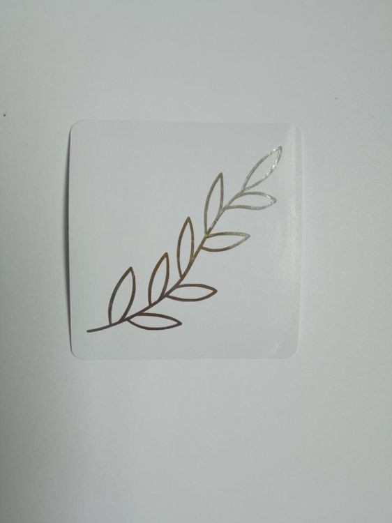 №220 Наклейка (серебро) Sticker, Art Blong — картинка 2