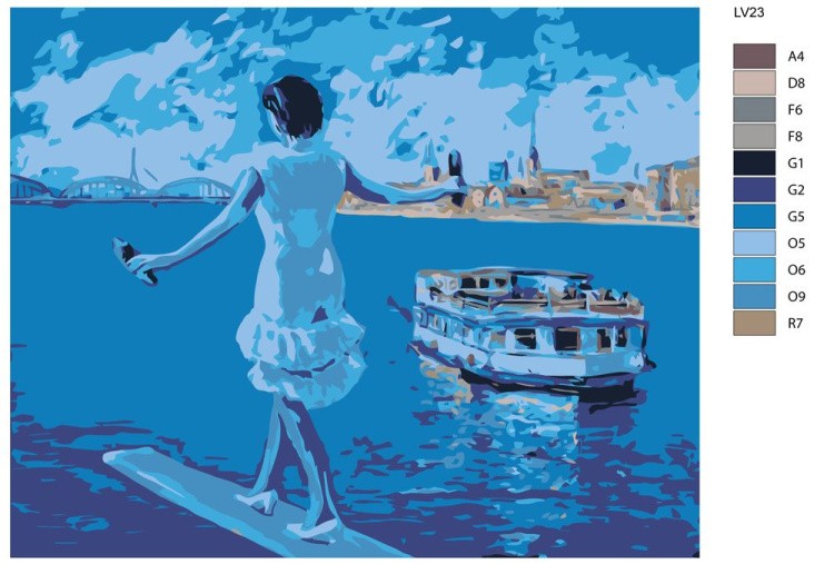 Картина по номерам «Навстречу морю» — картинка 2