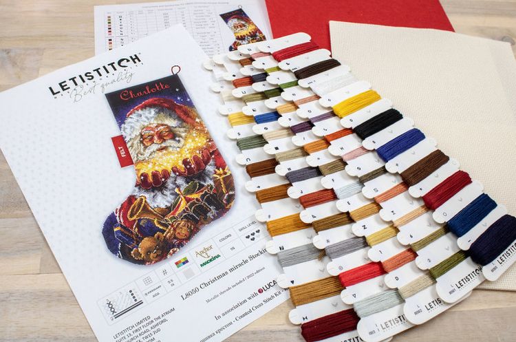 Набор для вышивания «Christmas miracle Stocking» — картинка 3