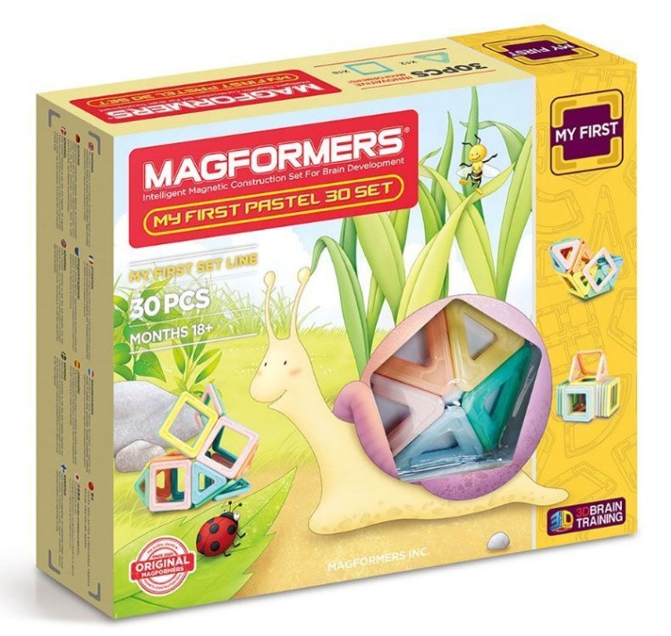 Магнитный конструктор Magformers «My First Pastel Set 30P»