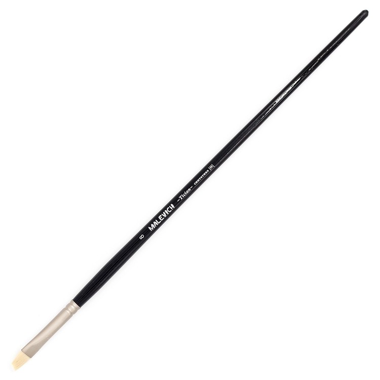 Кисть из синтетики Tician, скошенная №8 — картинка 2