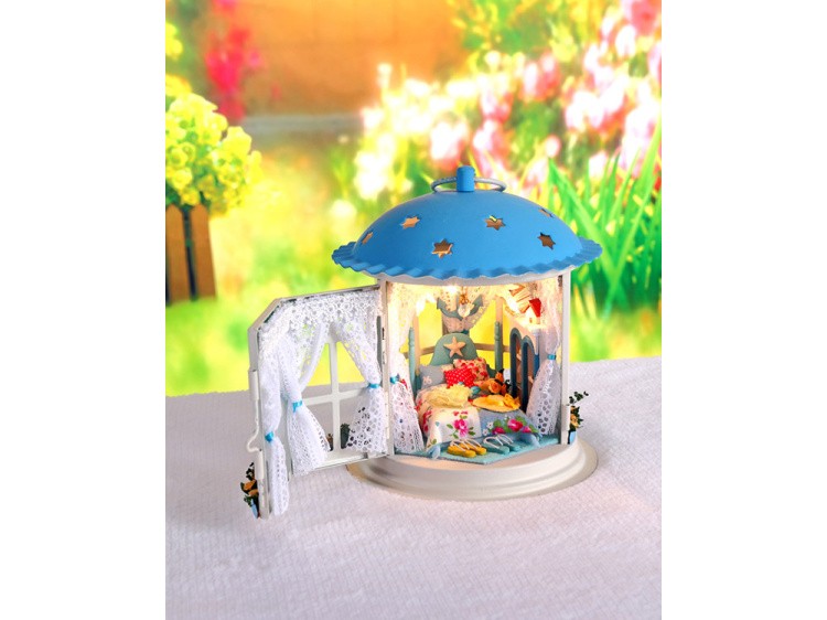 Набор для создания миниатюры (румбокс) «Фонарик Сны о море» — картинка 4