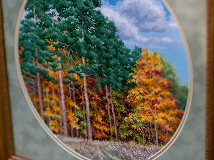 Набор для вышивания «Осенний лес» — картинка 3