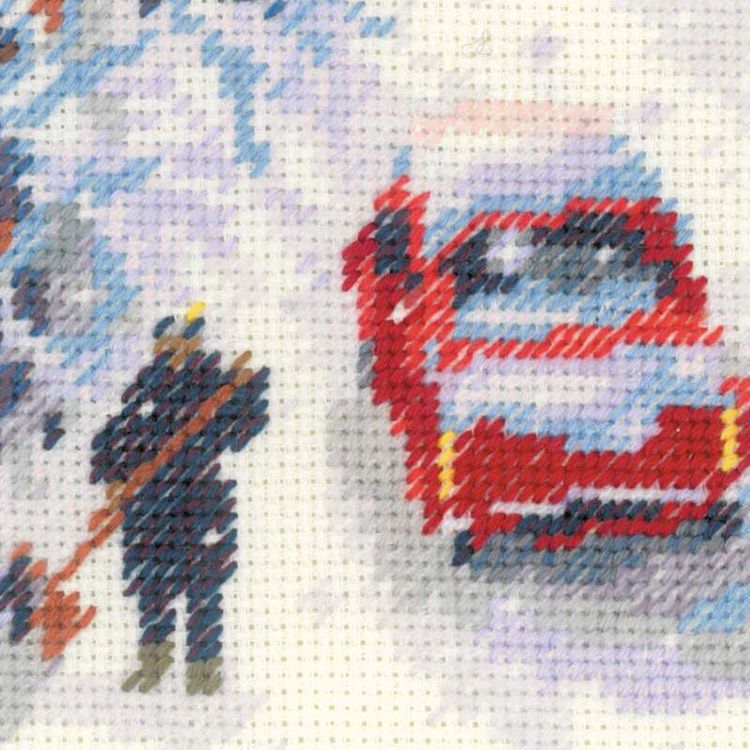 Набор для вышивания «Снежная зима» — картинка 3