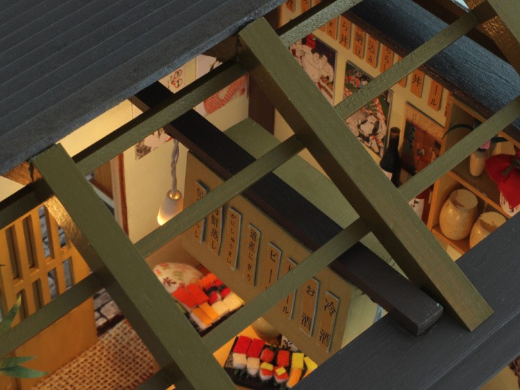 Набор для создания миниатюры (румбокс) «Суши Бар SAKURA» — картинка 4