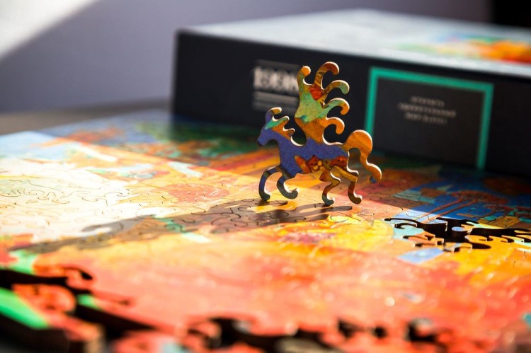 Деревянные пазлы DAVICI «Небесный почтальон» — картинка 9