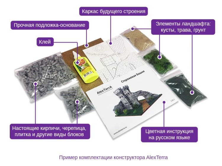Конструктор из кирпичиков «Пражский мост» — картинка 5