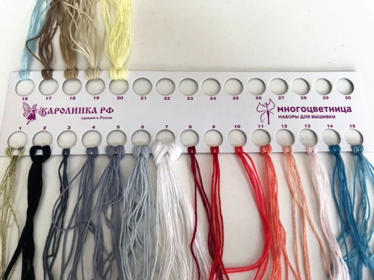 Набор для вышивания «Зайцы на катке» — картинка 4