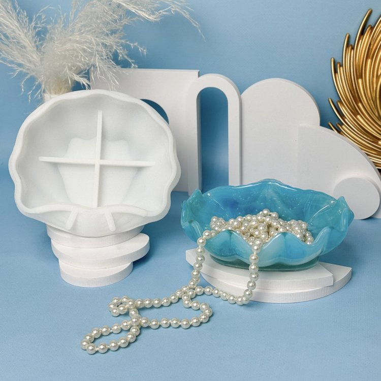 Силиконовый молд - Ракушка №4, 16,5x6см, 1 шт. — картинка 5