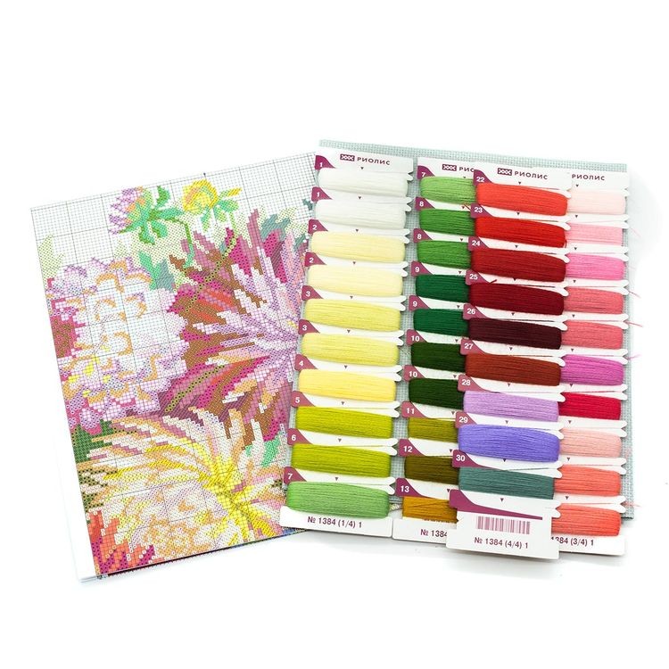 Набор для вышивания «Георгины» — картинка 3